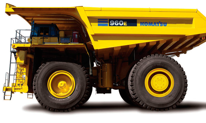 Komatsu Adani Carmichael mine Komatsu 960e haul truck - iMINCO