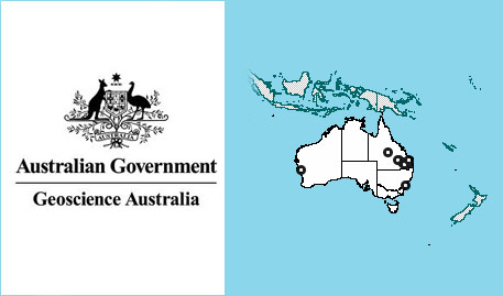 Australian government mining map - geosciences mining map