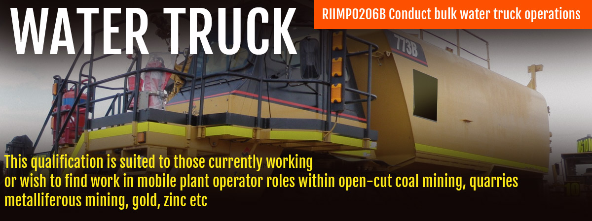 iMINCO- bulk water truck training course mining