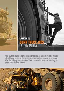 dump truck jobs, manuals and how to get started as a haul truck driver