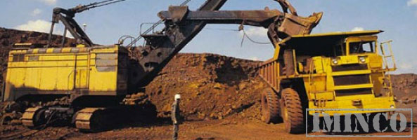Queensland mining jobs boom mine site haul truck and loader iMINCO mining information