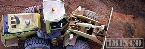 iMINCO mining news front end loader iron ore mining
