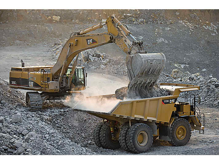 Excavator Loader Skidsteer 7/7 Rosters Mine site <strong>Bowen Basin</strong>