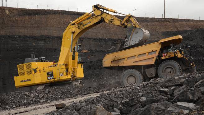 Excavator Digger Operator Coal mining Operation <strong>Bowen Basin</strong> QLD