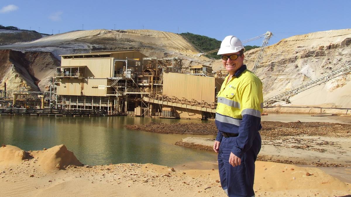Operations Manager Sibelco mines Newcastle NSW