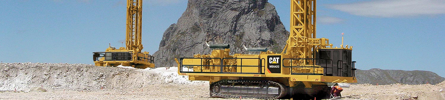 Blast Hole Driller Opencut mining Karara mine WA