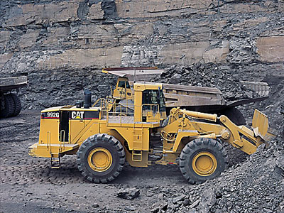 Side Tipper Vehicles Operators Coal Mine Site Central QLD
